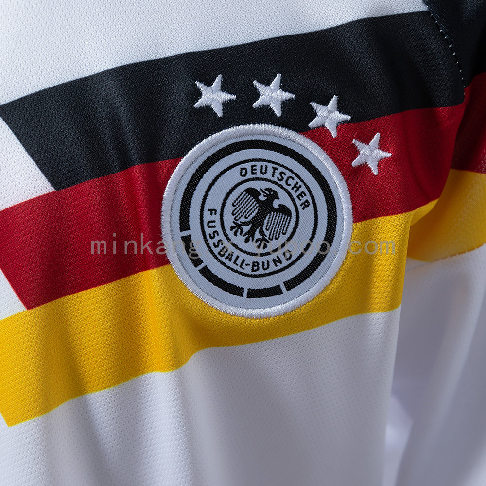 Custom Youth Germany 2026 Home White Soccer Jersey Kit Set– Personalized Name & Number