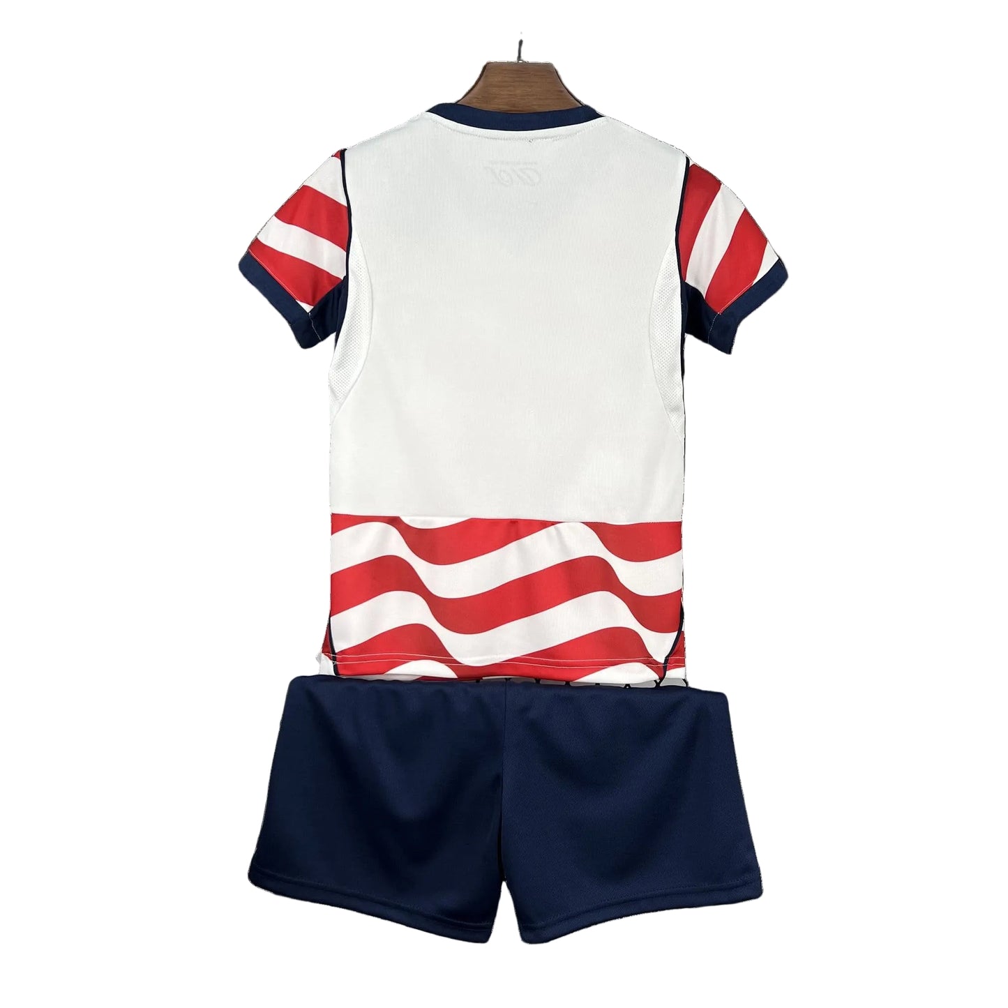 Custom Youth 2026 USA Home White Soccer Jersey Kit Set– Personalized Name & Number