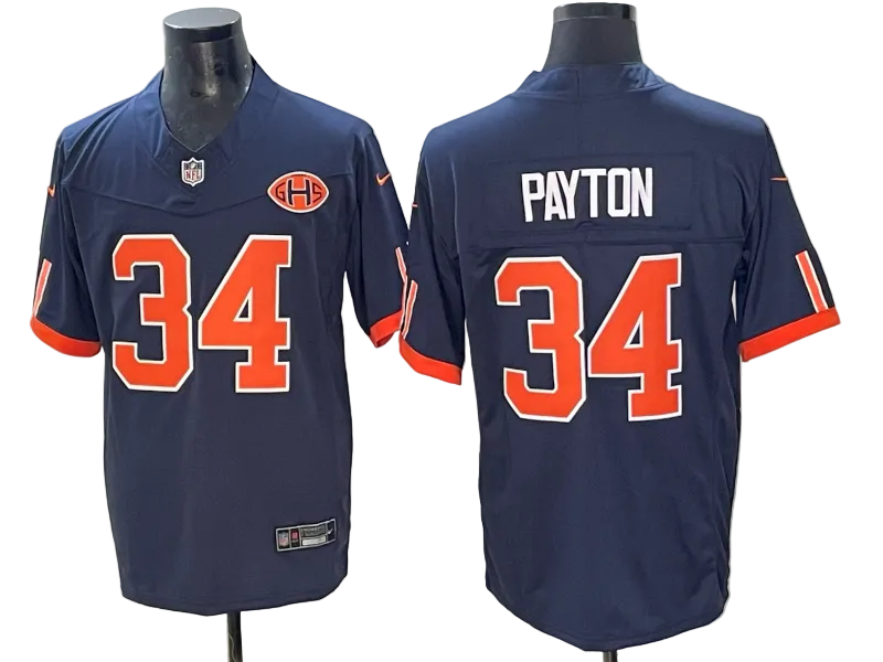 Custom 2026 Rivalries Bears Navy Vapor Limited Jersey -All Stitched