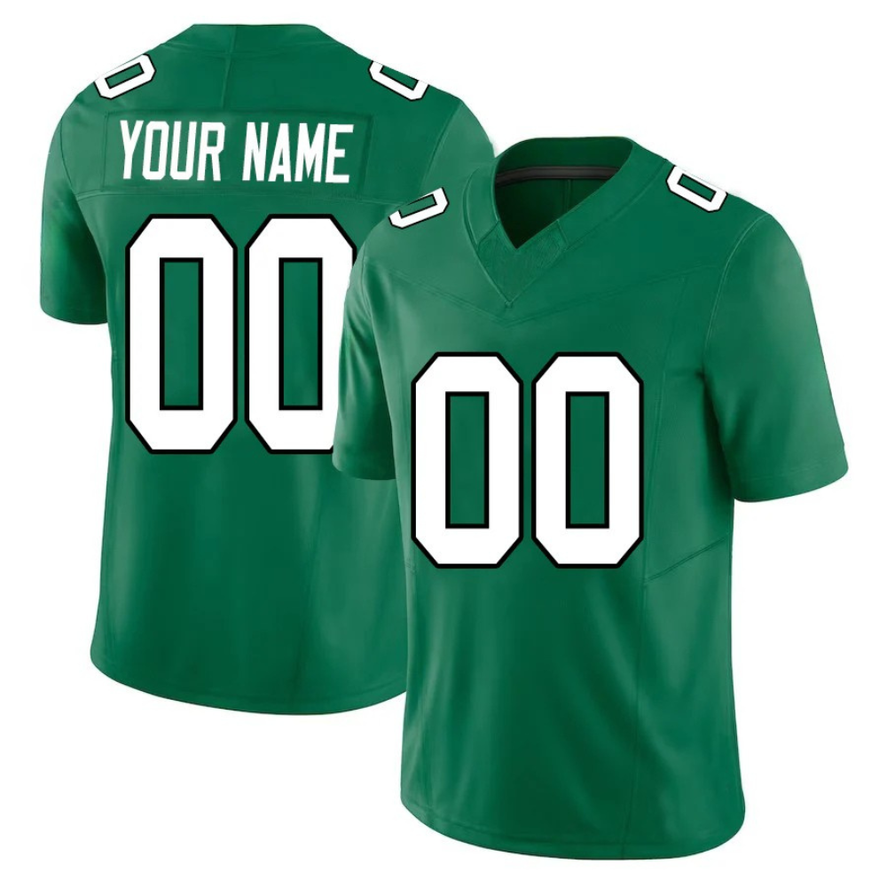 Custom Green Football Jersey