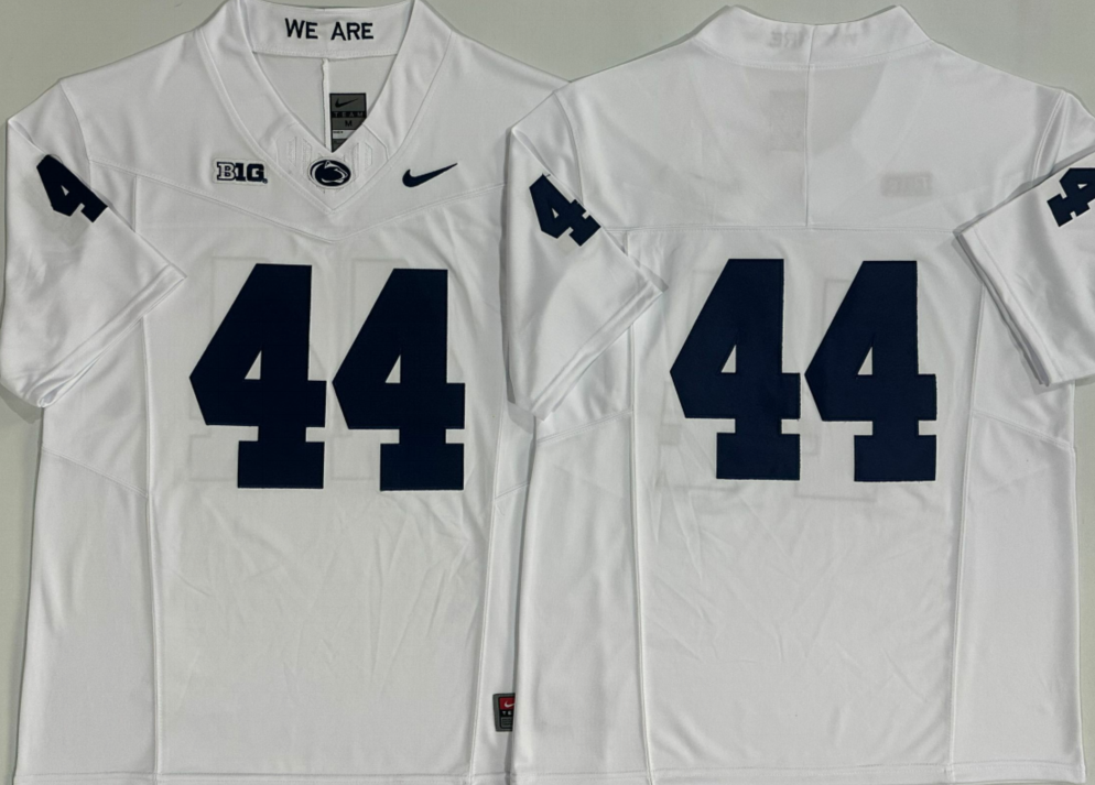 Men's Tyler Warren #44 Penn State Nittany Lions Vapor Navy White Football Jersey -All Stitched