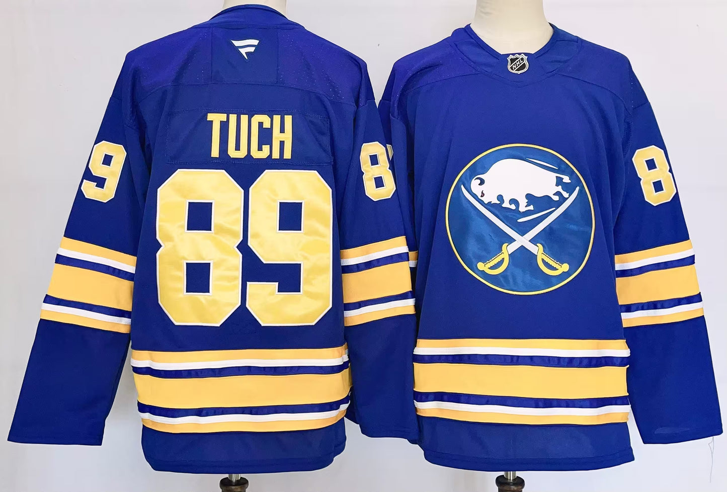 Custom 2026 Sabres Home Royal Premium All Stitched Hockey Jersey