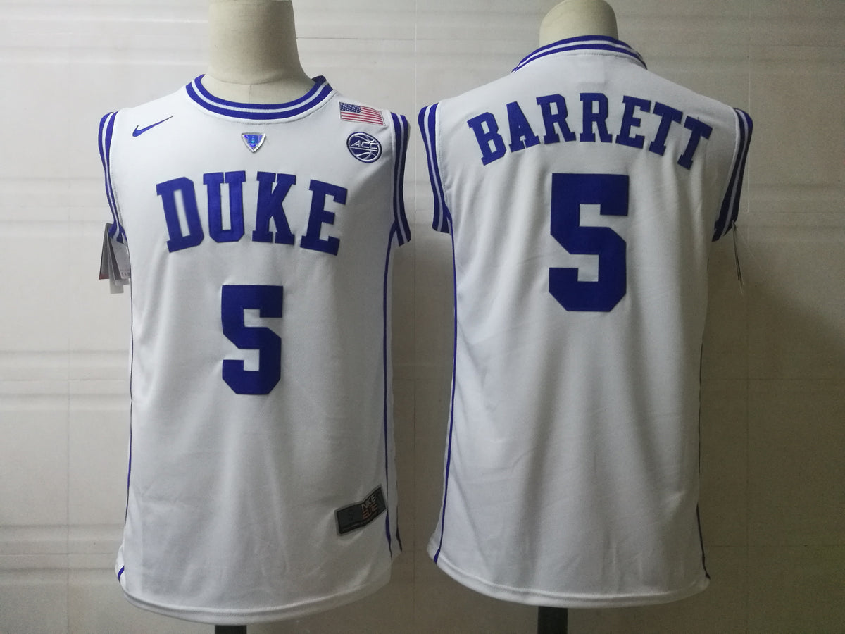 Custom Paolo Banchero #5 Duke Blue Devils Royal Navy White Basketball Jersey -All Stitched