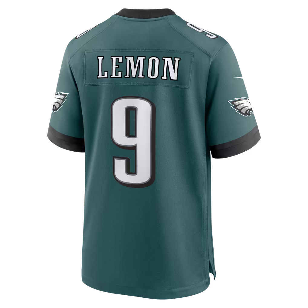 Custom Makai Lemon Kelly Green Black White Alternate Limited Football Jersey -All Stitched