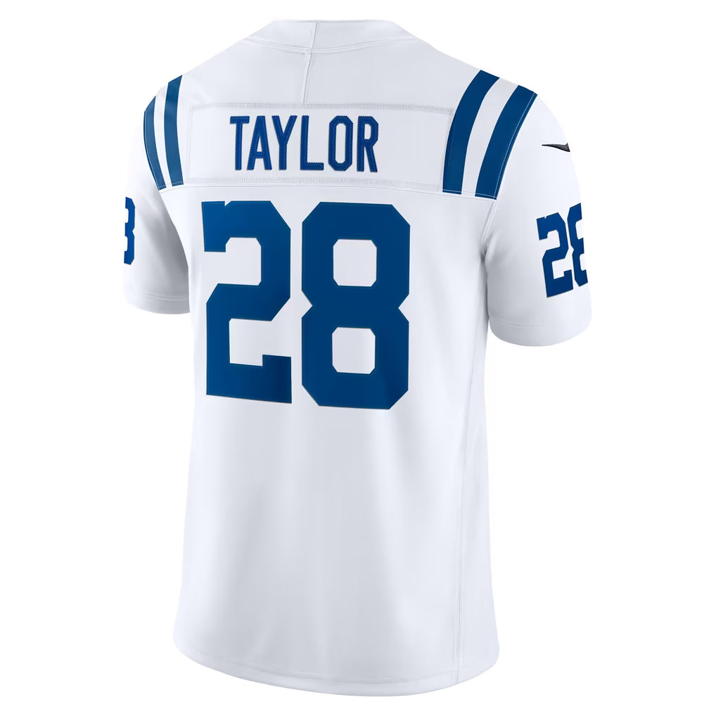 Custom Jonathan Taylor Royal White Limited Football Jersey -All Stitched