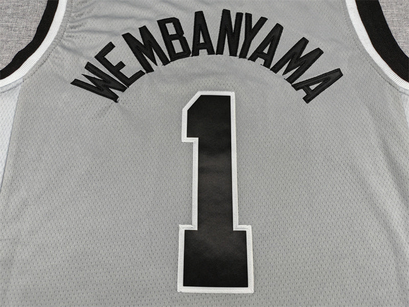 Victor Wembanyama San Antonio Spurs Baskeball Jersey -All Stitched