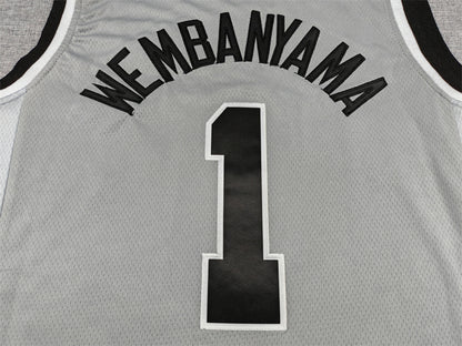 Victor Wembanyama San Antonio Spurs Baskeball Jersey -All Stitched