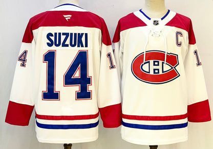 Custom 2026 Canadien Away White Premium All Stitched Hockey Jersey