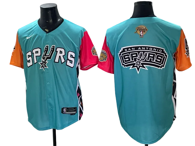 2026 San Antonio Spurs City Edition Green Baskeball Jersey -All Stitched