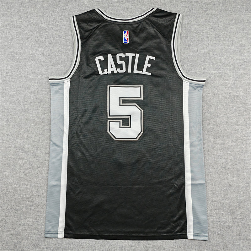 Stephon Castle San Antonio Spurs Baskeball Jersey -All Stitched