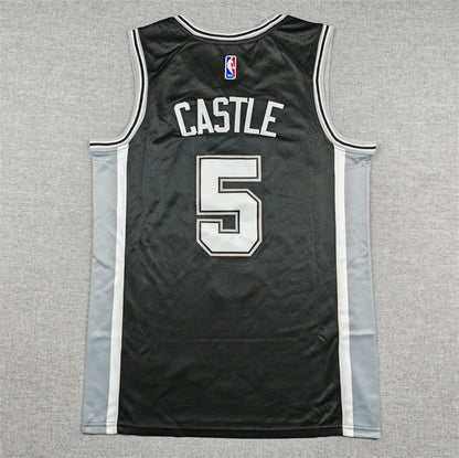 Stephon Castle San Antonio Spurs Baskeball Jersey -All Stitched
