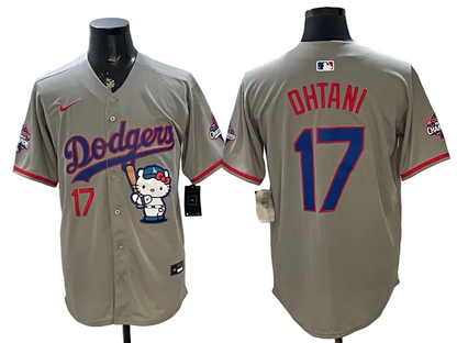 2026 Shohei Ohtani Hello Kitty Baseball Jersey -All Stitched