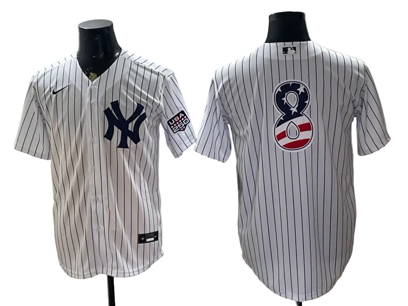 Custom USA 250 Fourth of July Baseball Jersey -All Stitched