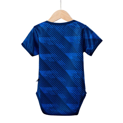 Custom Infant 2026 France Home Blue Soccer Jersey | France 2026 Baby Bodysuit