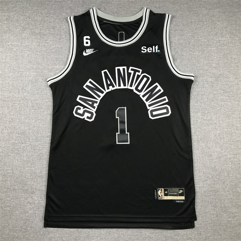 Victor Wembanyama San Antonio Spurs Baskeball Jersey -All Stitched