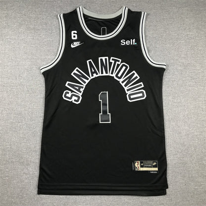Victor Wembanyama San Antonio Spurs Baskeball Jersey -All Stitched