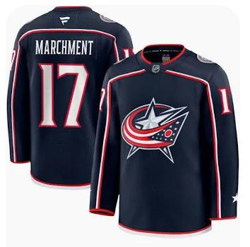 Custom 2026 Jackets Home Navy Premium All Stitched Hockey Jersey