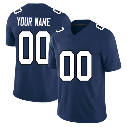 Custom Navy Football Jersey