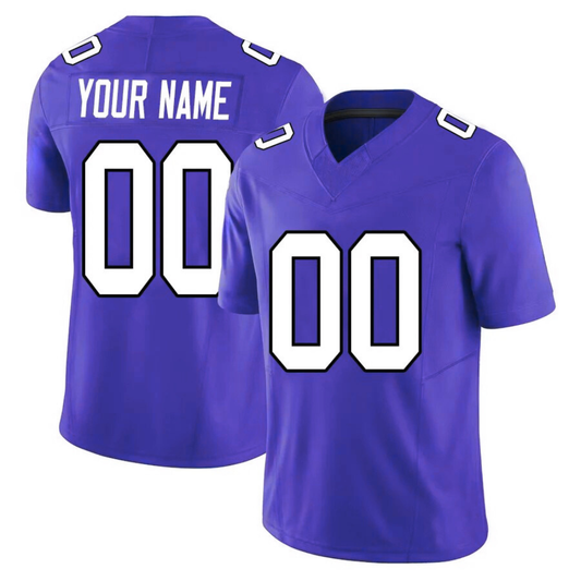 Custom Purple Football Jersey