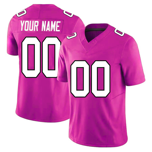 Custom Pink Football Jersey