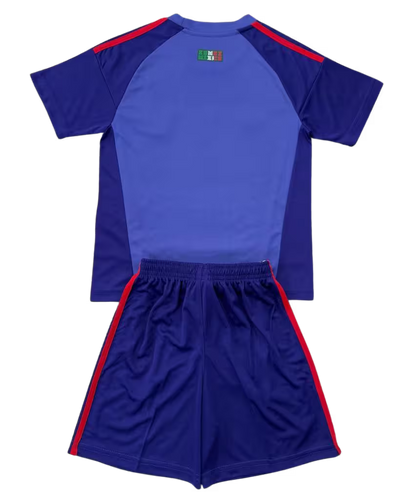 Mexican 26 Away Purple Goalkeeper Jersey & Shorts Set - Custom Name & Number