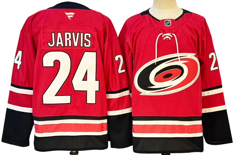 Custom 2026 Hurricane Alternate Red Premium All Stitched Hockey Jersey