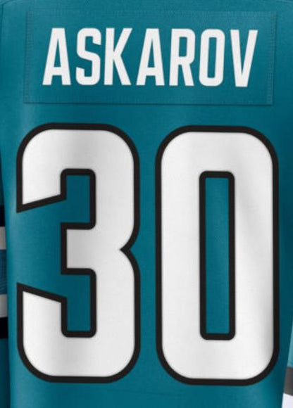 Custom 2026 Home Teal Premium All Stitched Hockey Jersey