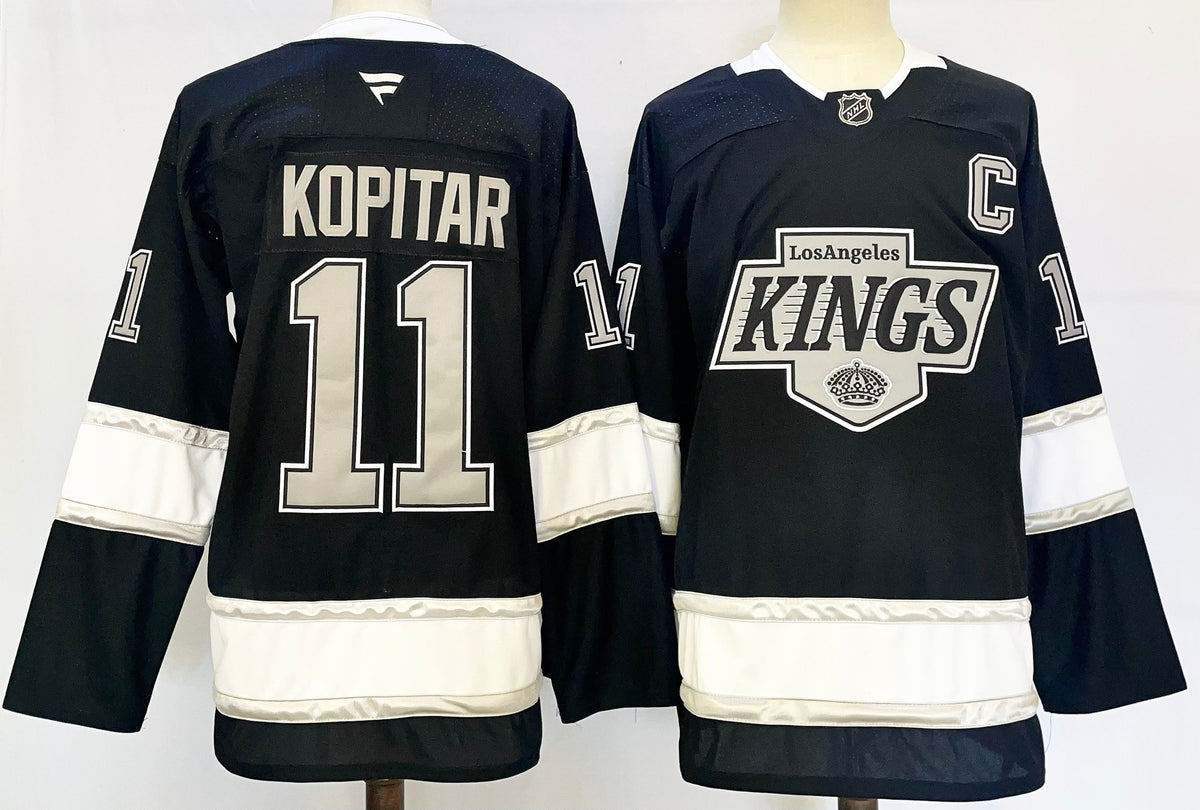 Custom Drew Doughty Kings Home Black Hockey Jersey -All Stitched