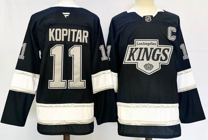 Custom Drew Doughty Kings Home Black Hockey Jersey -All Stitched