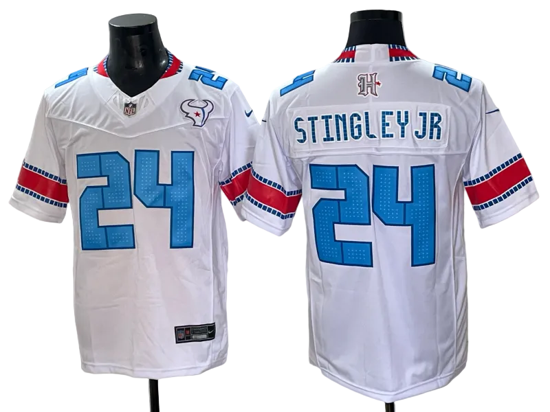 Custom 2026 Rivalries White Vapor Limited Jersey -All Stitched