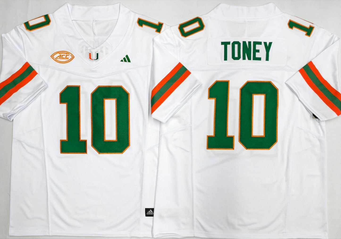 Men's Malachi Toney White Vapor Jersey -All Stitched