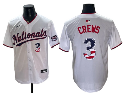 Custom USA 250 Fourth of July Baseball Jersey -All Stitched