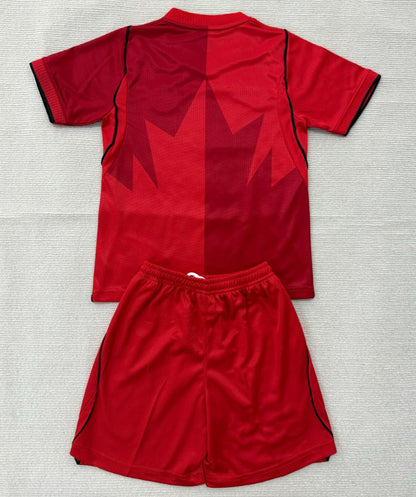 Canada Soccer 2026 Home Jersey Kit – Adult & Kids Set (Personalized Name & Number)