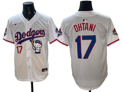 2026 Shohei Ohtani Hello Kitty Baseball Jersey -All Stitched