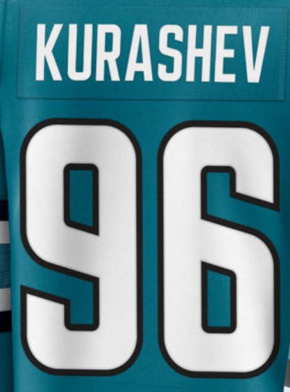 Custom 2026 Home Teal Premium All Stitched Hockey Jersey