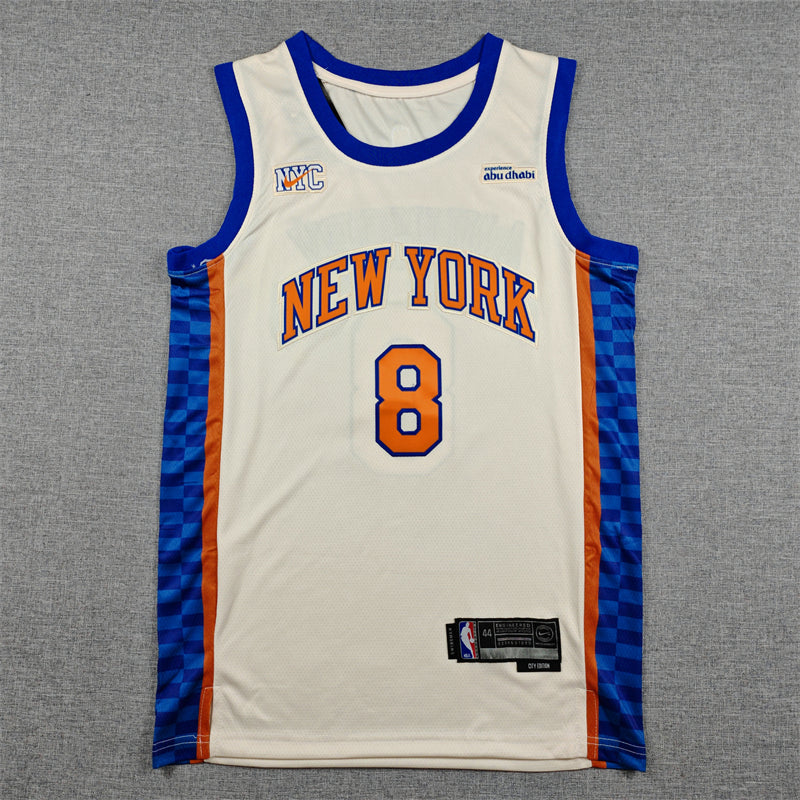 Jalen Brunson Josh Hart Karl-Anthony Towns Baskeball Jersey -All Stitched