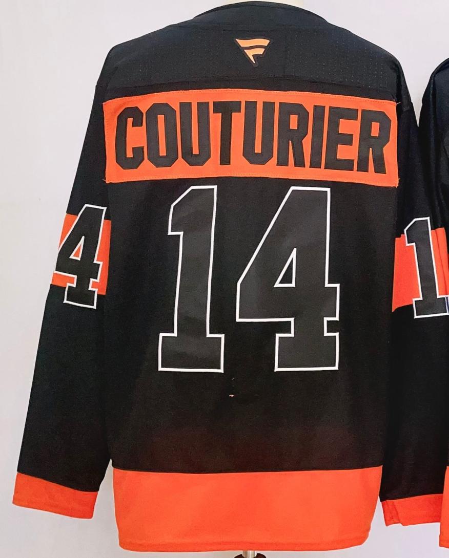 Custom 2026 Flyer Alternate Black Premium All Stitched Hockey Jersey