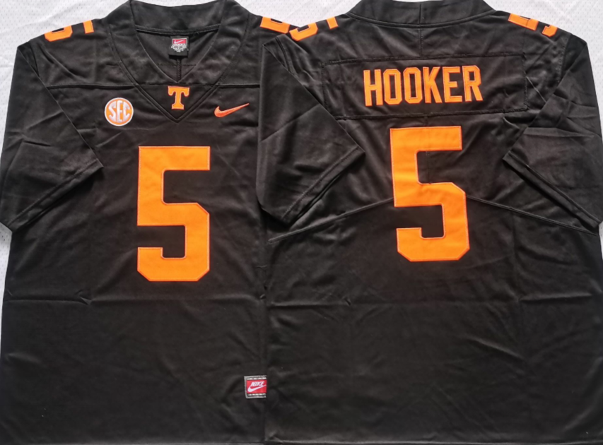 Men's Hendon Hooker #5 Tennessee Volunteers Stitched Jersey