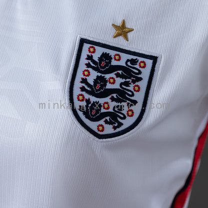 Women's England 2026 Home White Cropped Soccer Jersey