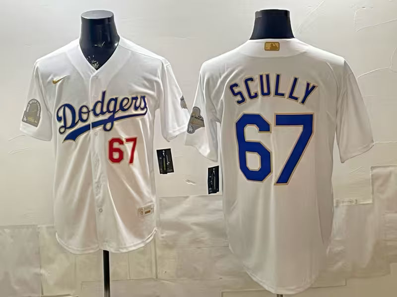 Custom Royal White 2026 Gold Collection Stadium Jersey - All Stitched
