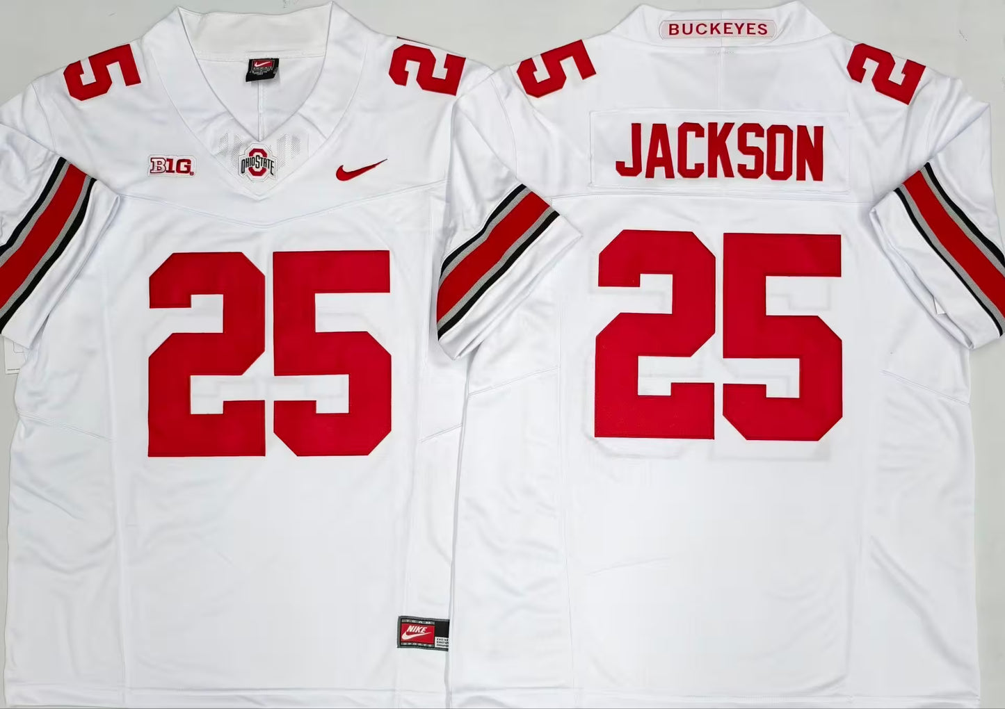 Men's Bo Jackson Vapor Jersey #25 Black Red Gray White Stranger Things Edition-All Stitched