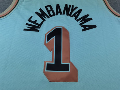 Victor Wembanyama San Antonio Spurs Baskeball Jersey -All Stitched