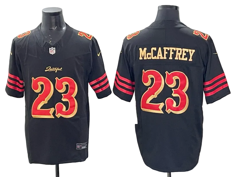 Custom Fred Warner 49ers Black Rivalries Collection Limited Football Jersey -All Stitched