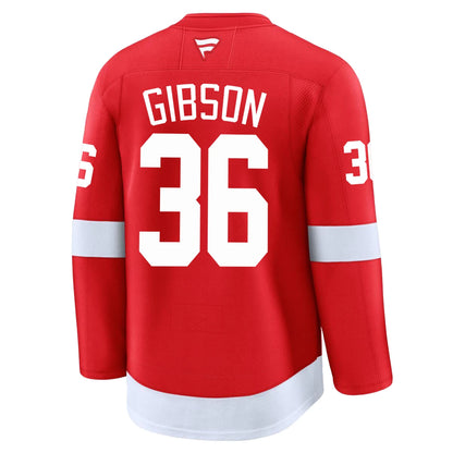 Custom 2026 Wings Home Red Premium All Stitched Hockey Jersey