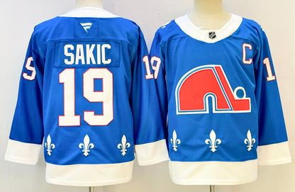 Custom Avalanche Blue Alternate Heritage All Stitched Hockey Jersey