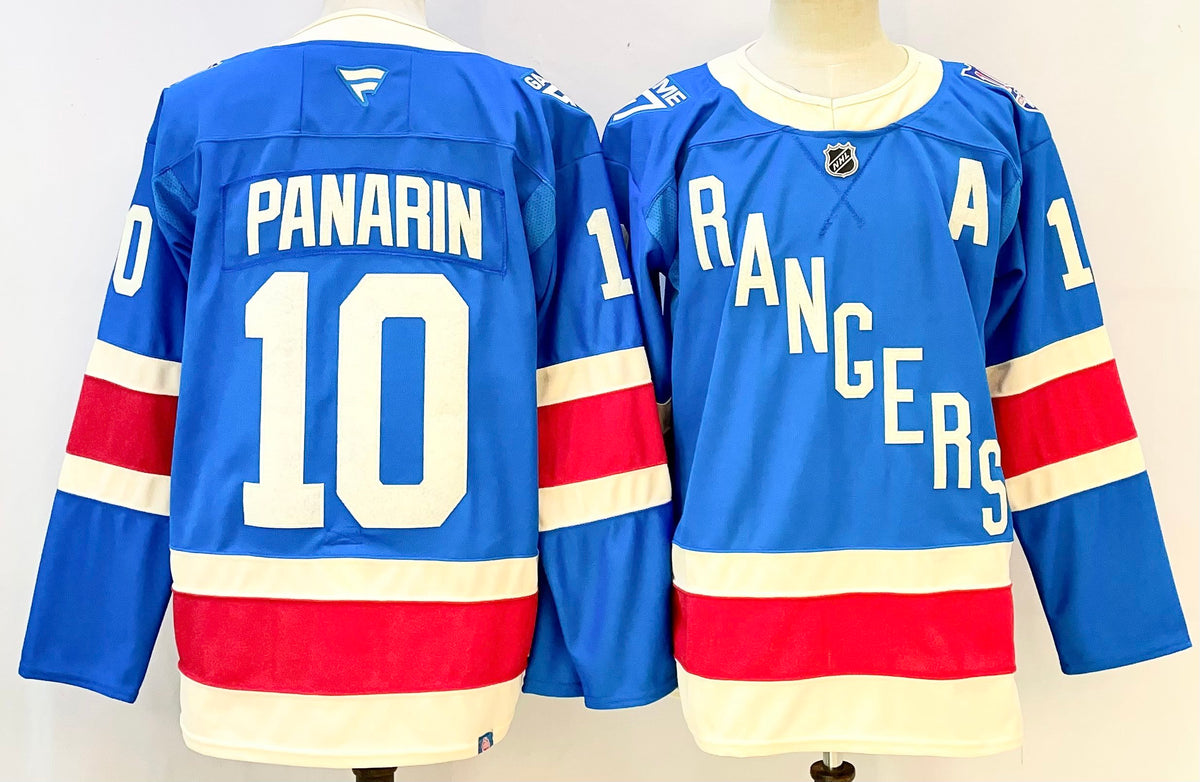 Custom Mika Zibanejad Centennial Premium Blue Hockey Jersey -All Stitched