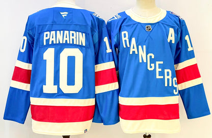 Custom Mika Zibanejad Centennial Premium Blue Hockey Jersey -All Stitched