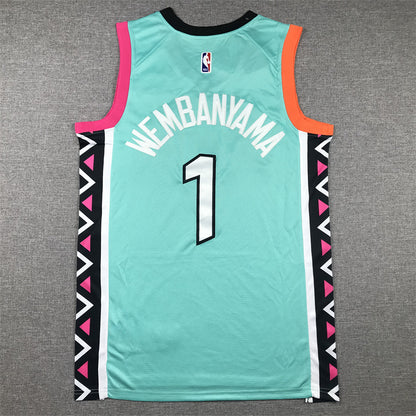Victor Wembanyama San Antonio Spurs Baskeball Jersey -All Stitched