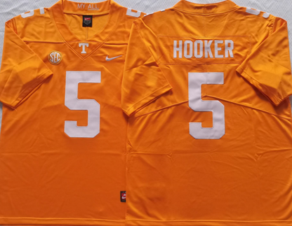Men's Hendon Hooker #5 Tennessee Volunteers Stitched Jersey