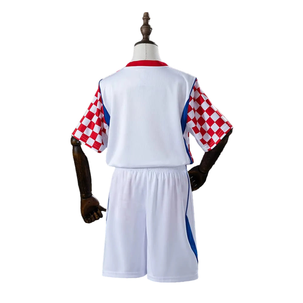 Croatia Kids Kit Soccer Jersey Set - Home Red & White | Custom Name & Number